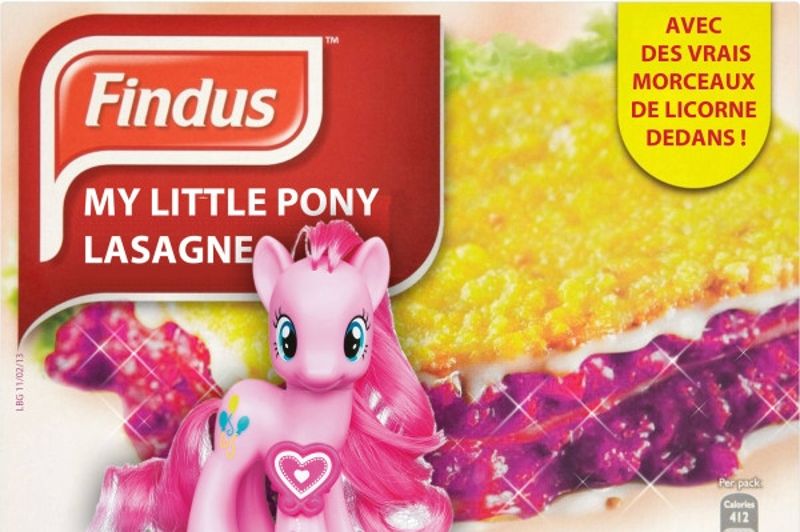lasagnes findus cheval humour