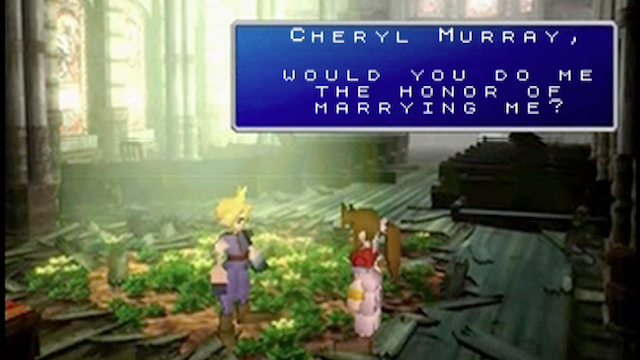 original demande en mariage Final Fantsay
