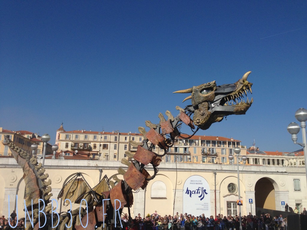 bataille des fleurs carnaval de Nice 06 dragon
