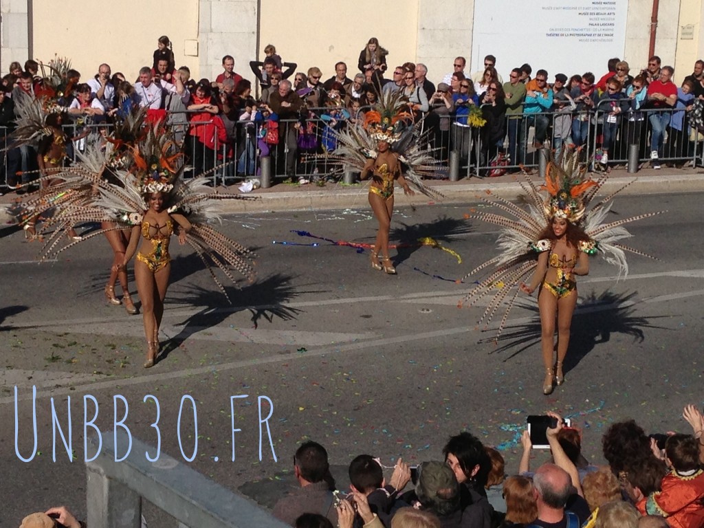 bataille des fleurs carnaval de Nice 06 brésil salsa