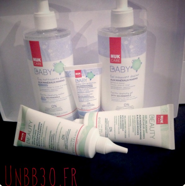 Nuk care box, Nuk, produits de soins pour mamans et bébés