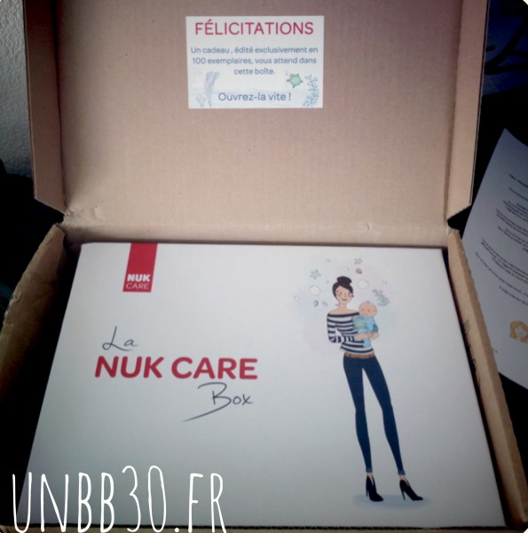 Nuk care box, Nuk, produits de soins pour mamans et bébés