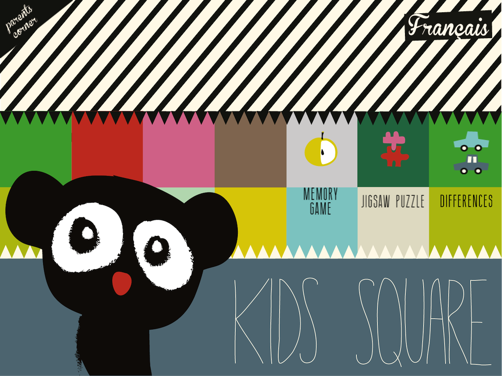 Kids Square application iphone ipad