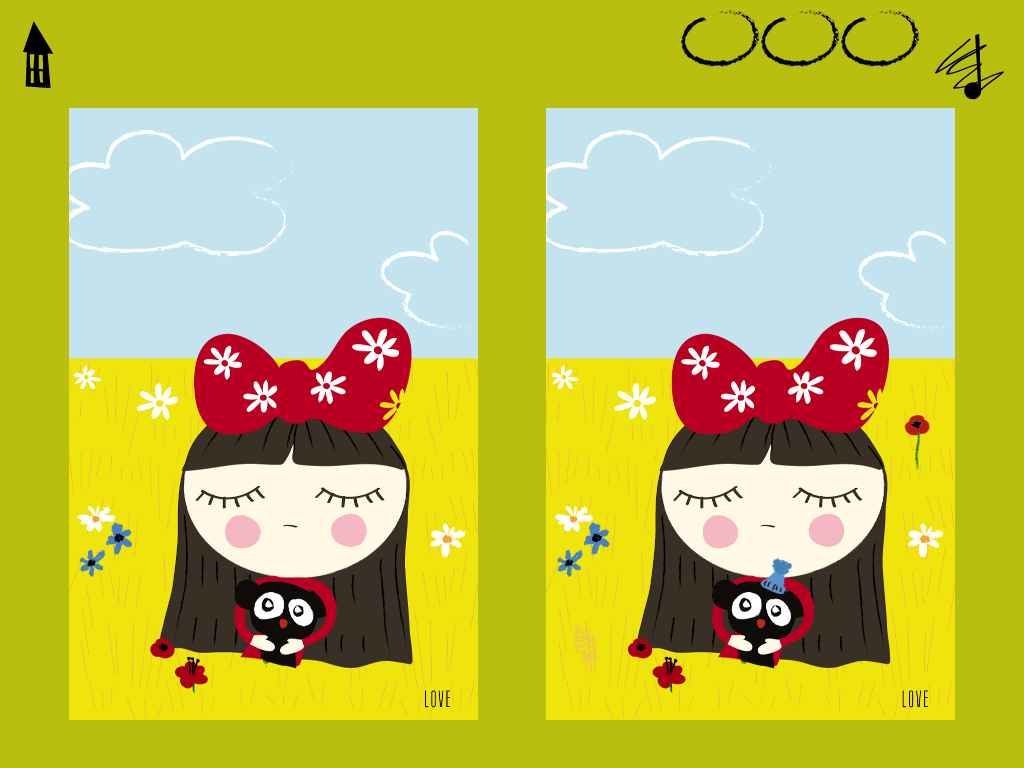 kids squares application ipad iphone jeux des différences