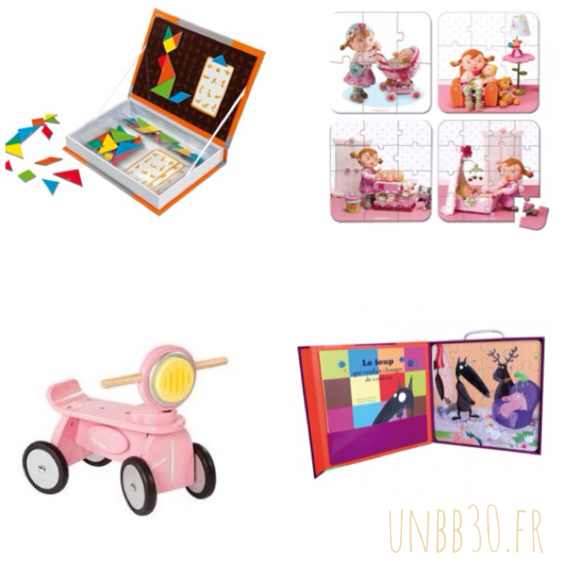 sélèction jeux et jouet mon petit baluchon unbb30