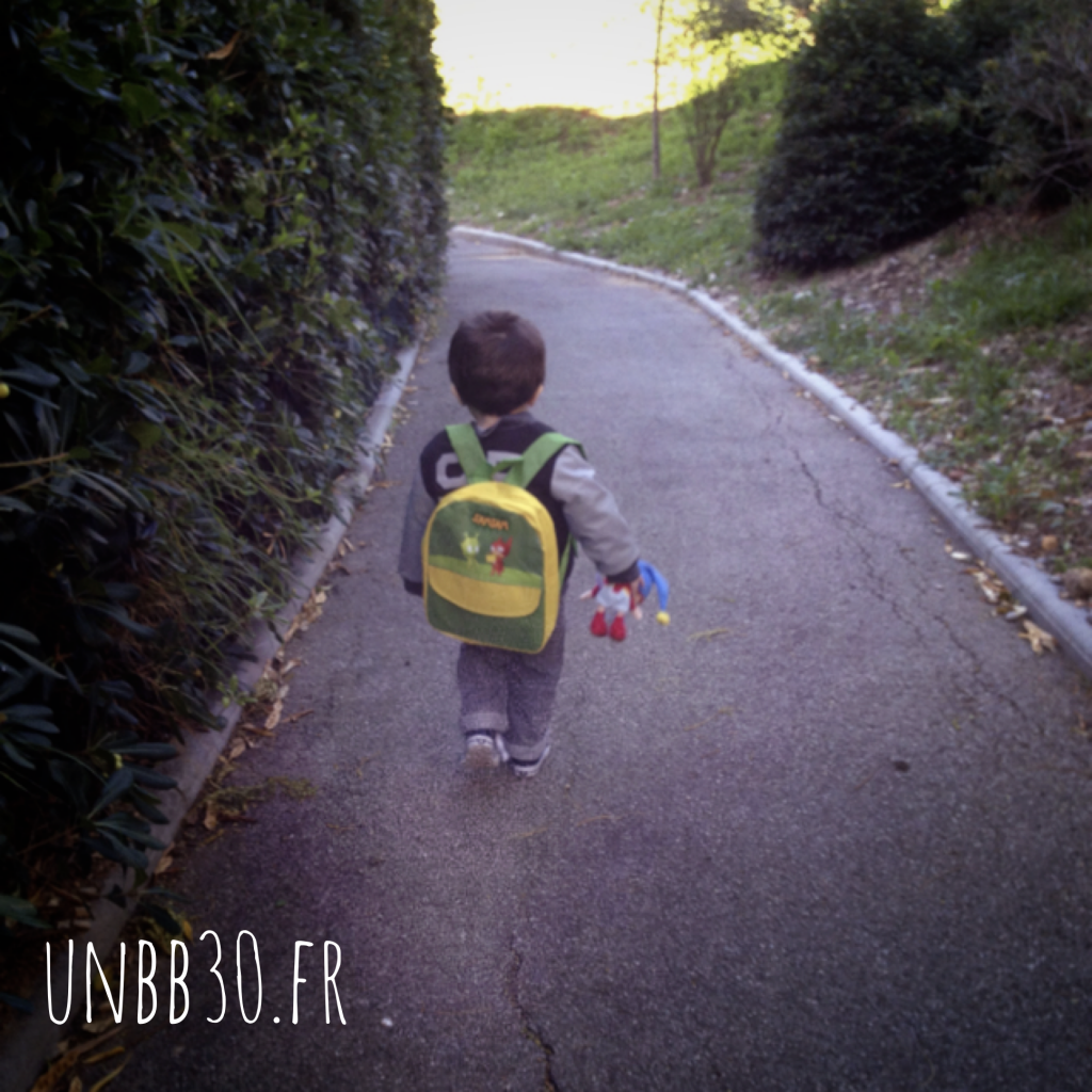 première rentrée à la maternelle