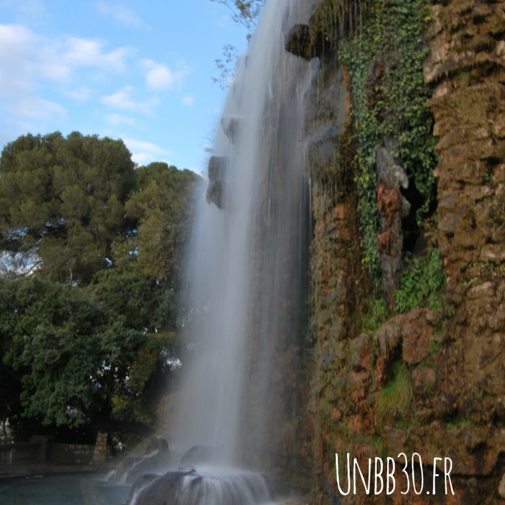 cascade colline du chateau Nice