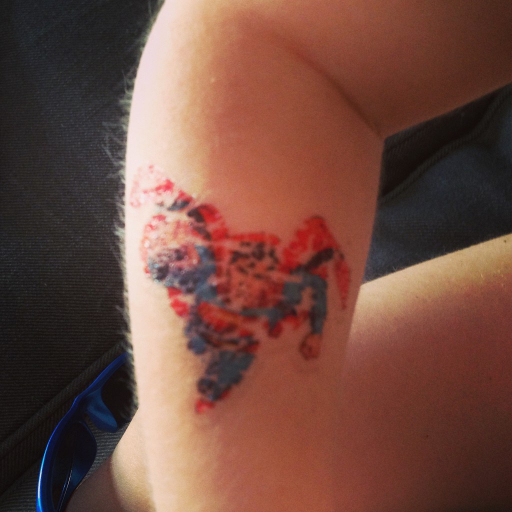 superman tatoo