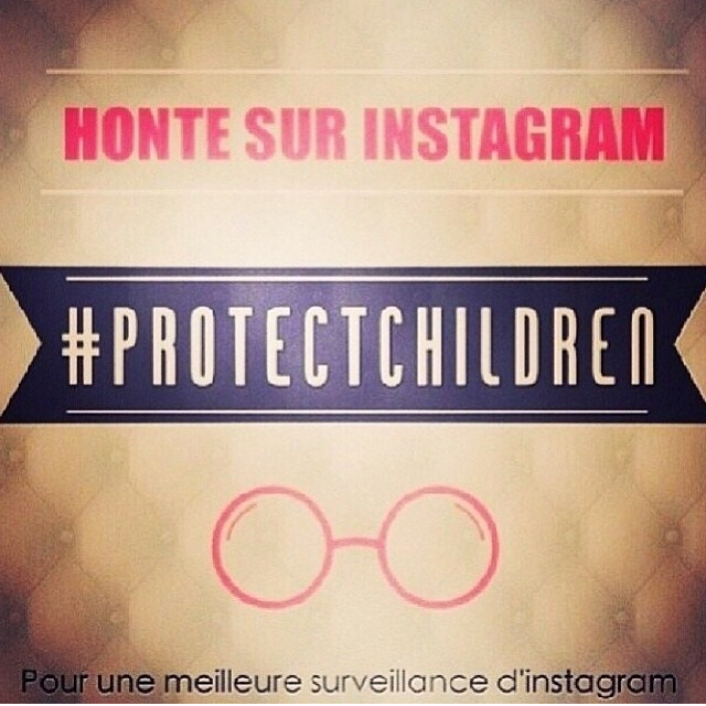 protectchildren honte sur instagram