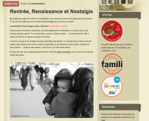 rentrée, renaissance et nostalgie