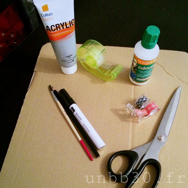 materiel diy calendrier avent