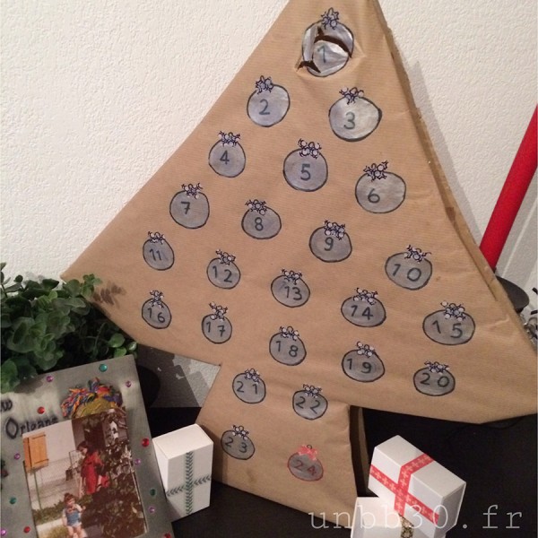 calendrier de l'avent diy