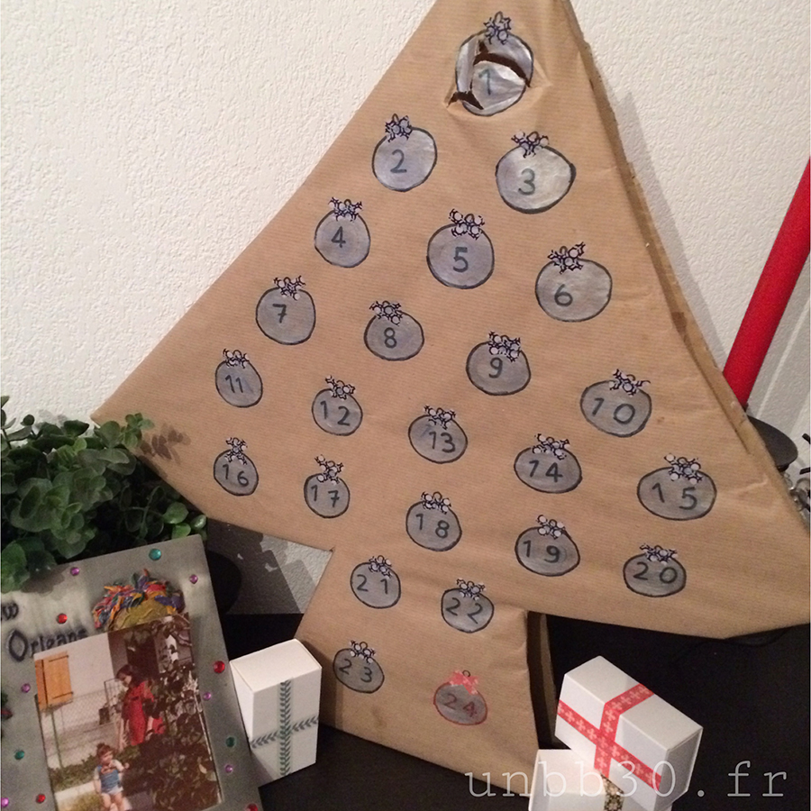 calendrier de l'avent diy