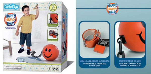 control-toys-happy-heavy-ball boulet pour enfant