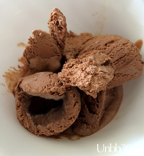 Glace au chocolat maison