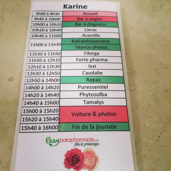 programme eaypara fête le printemps