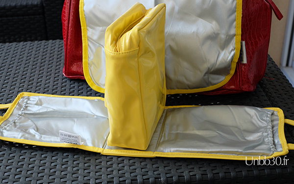 My Mini bag jaune baby on board