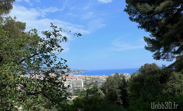 Parc Estienne D'orves vue mer