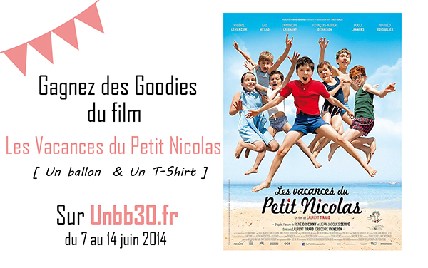 Giveaway les vacances du petit Nicolas