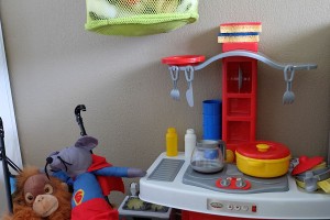 chambre enfant garçon coin cuisine