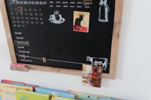 chambre enfant garçon tableau noir