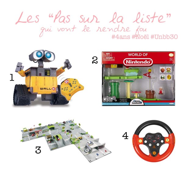 liste noel jouets divers