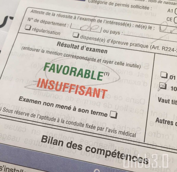 réponse examen de conduite