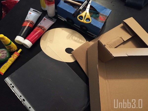 tv en carton diy