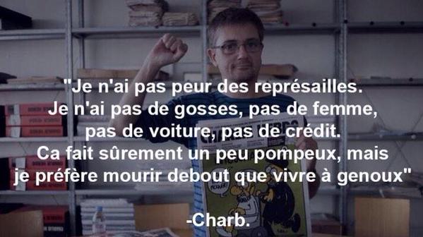 Charb Charlie Hebdo