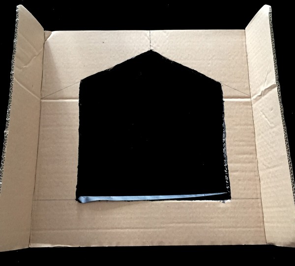maison pour chat en carton diy