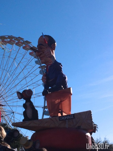 Chars François Hollande Carnaval de Nice