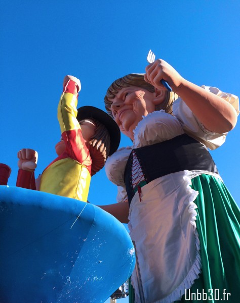 Chars Merkel Carnaval de Nice