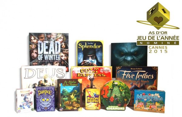 as dor nominés 2015