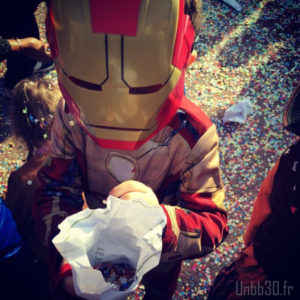 carnaval de l'école Iron Man