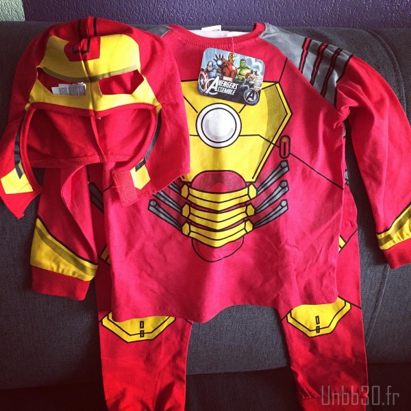 pyjama iron man carrefour