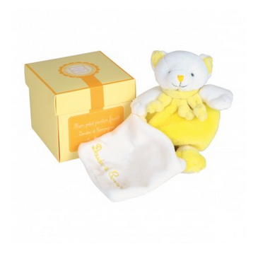 doudou et compagnie ours jaune