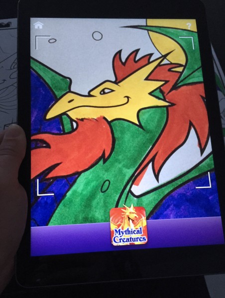 color alive mythical creature