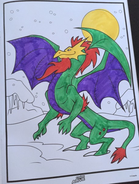 dragon color alive