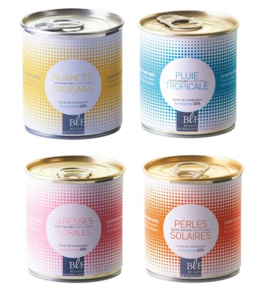 bougies tie & dye