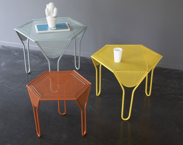 Trio de tables becquet
