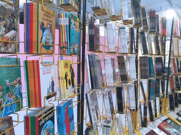 Bédécibels exposants bouquins
