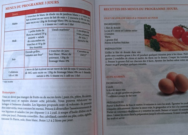 recettes 3j