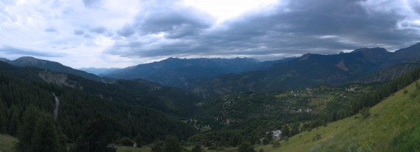 vue depuis Valberg