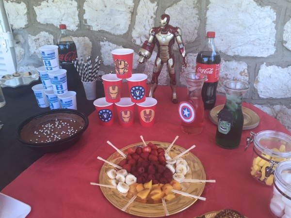 Anniversaire Iron Man Avengers 1