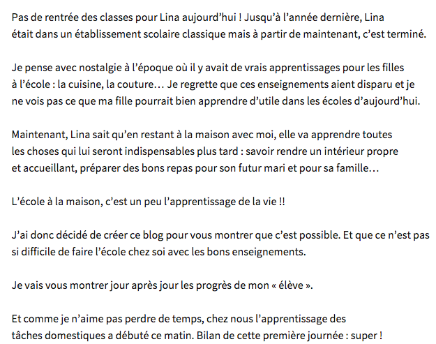 Mon école pour Lina
