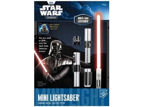 mini sabre laser à construire uncle milton